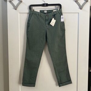 GAP Girlfriend Chino Pants, Size 0